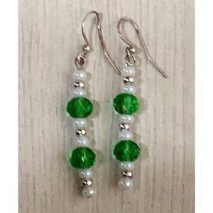 🍒 Dangle Handcrafted Earrings W/ 925 Hooks🐥